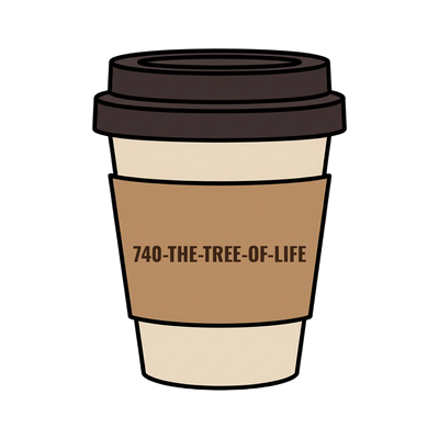 740-THE-TREE-OF-LIFE on a coffee cup