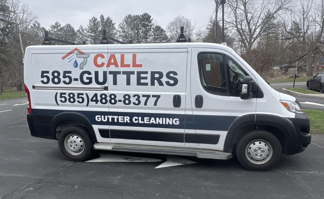 585-GUTTERS van wrap, Rochester NY